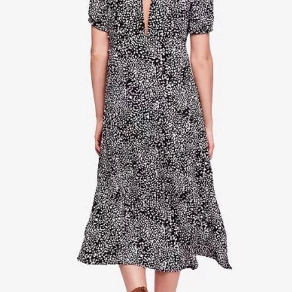 FREE People Black Combo Long Dress  $168 size‎ 2 & 4